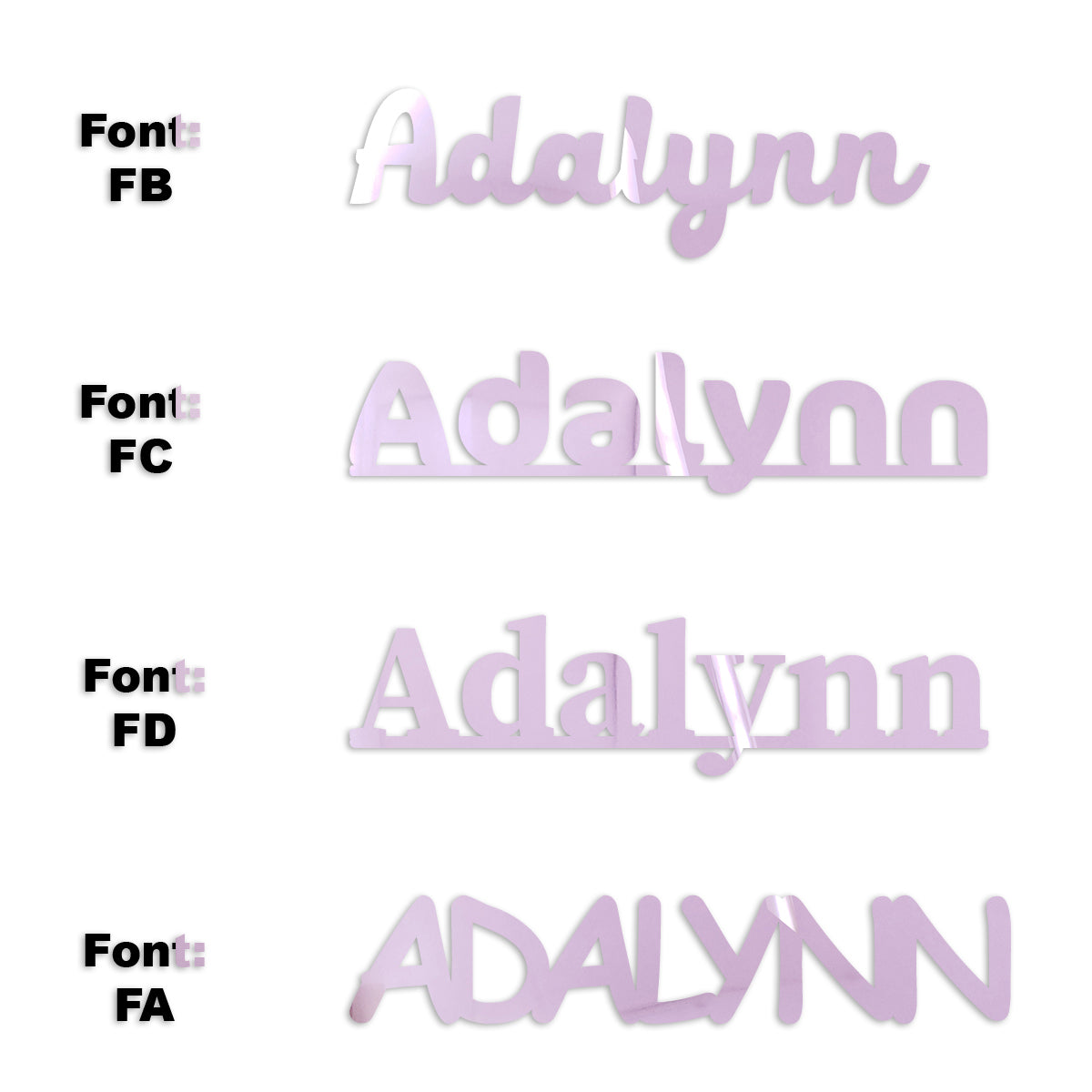 Custom-Fetti Girl - ADALYNN Pink