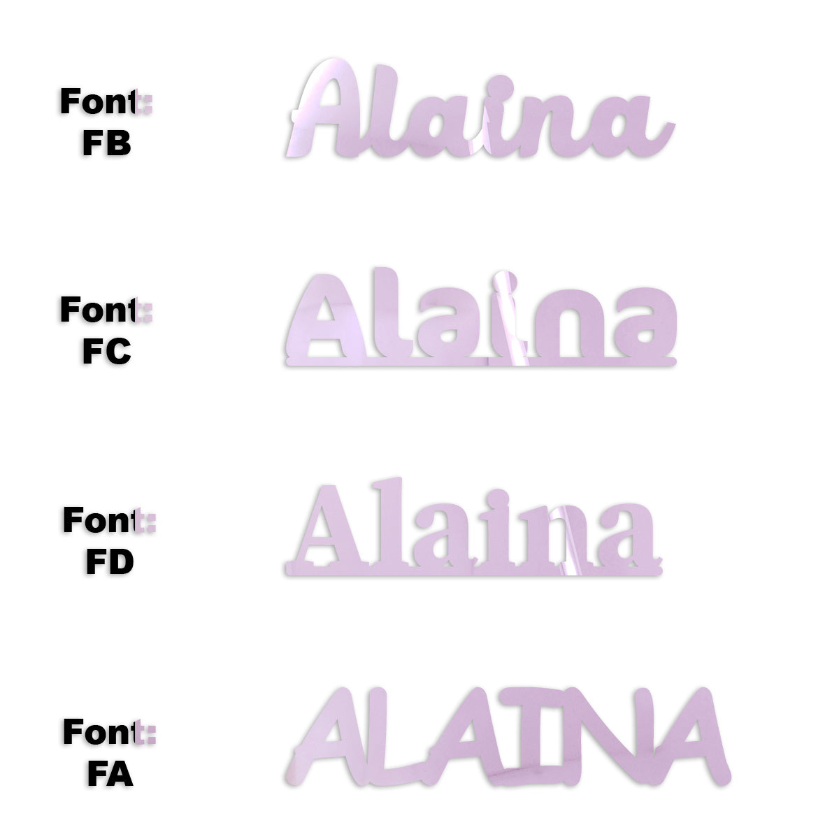 Custom-Fetti Girl - ALAINA Pink