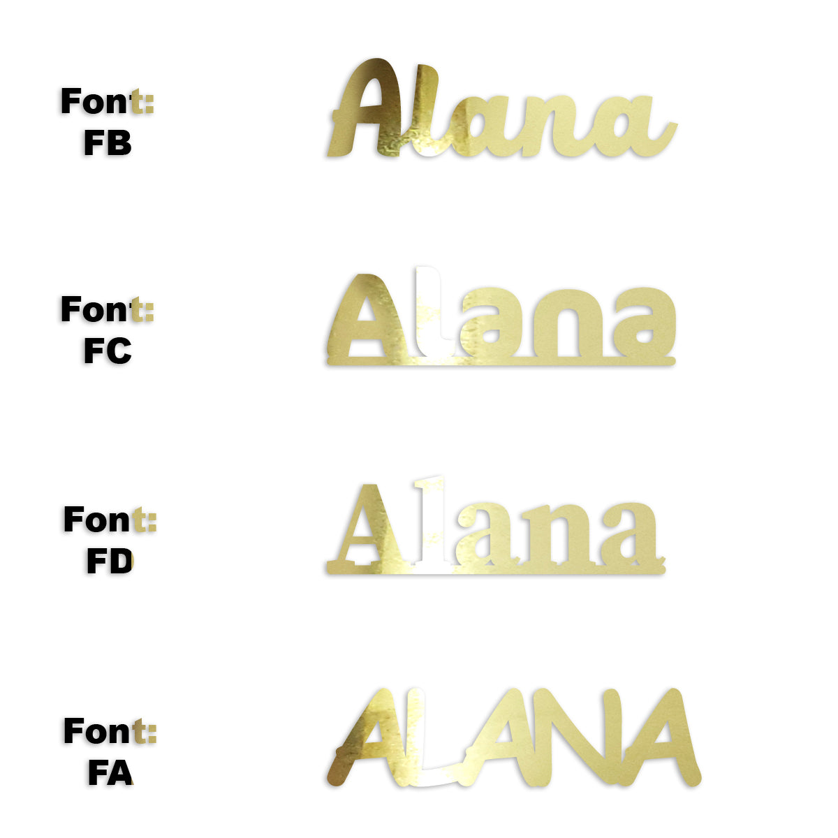 Custom-Fetti Girl - ALANA Gold