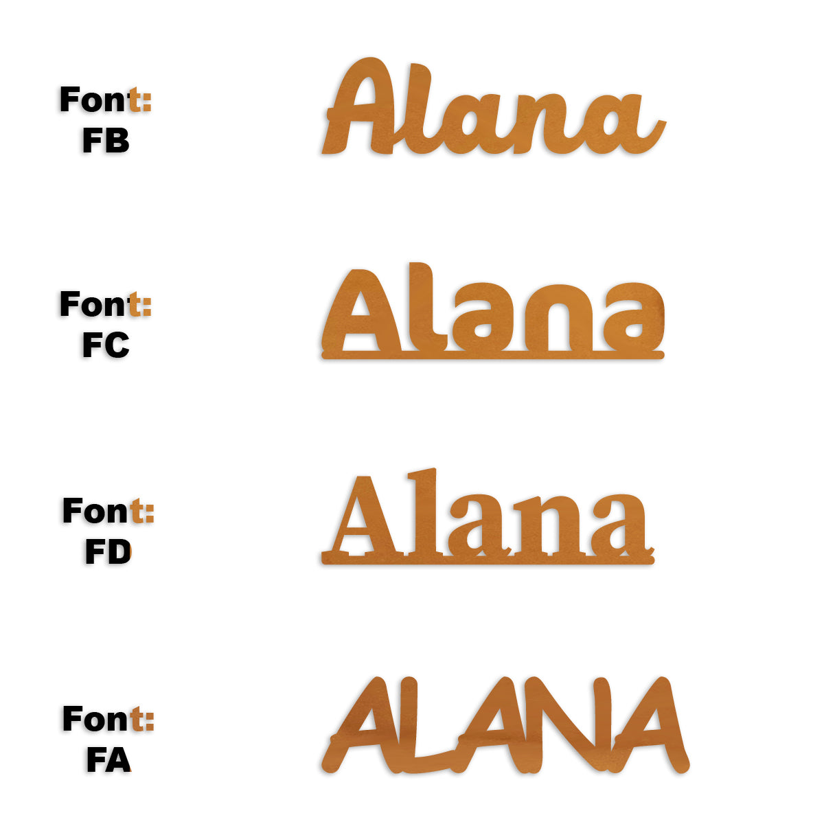 Custom-Fetti Girl - ALANA Orange