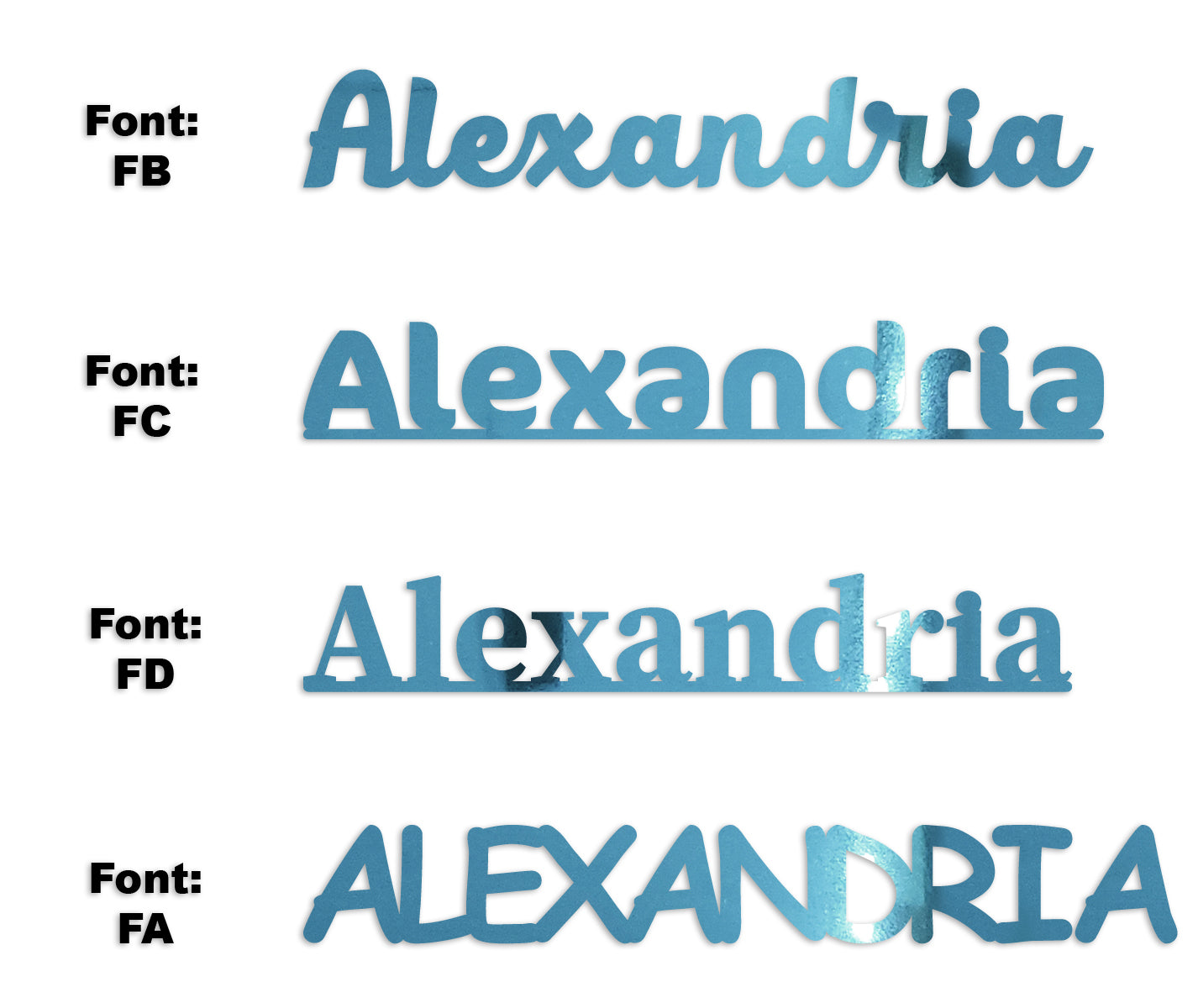 Custom-Fetti Girl - ALEXANDRIA Blue Sky