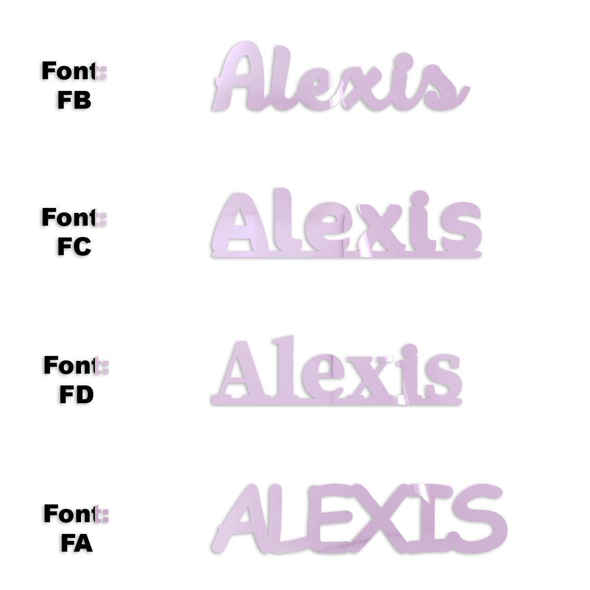 Custom-Fetti Girl - ALEXIS Pink