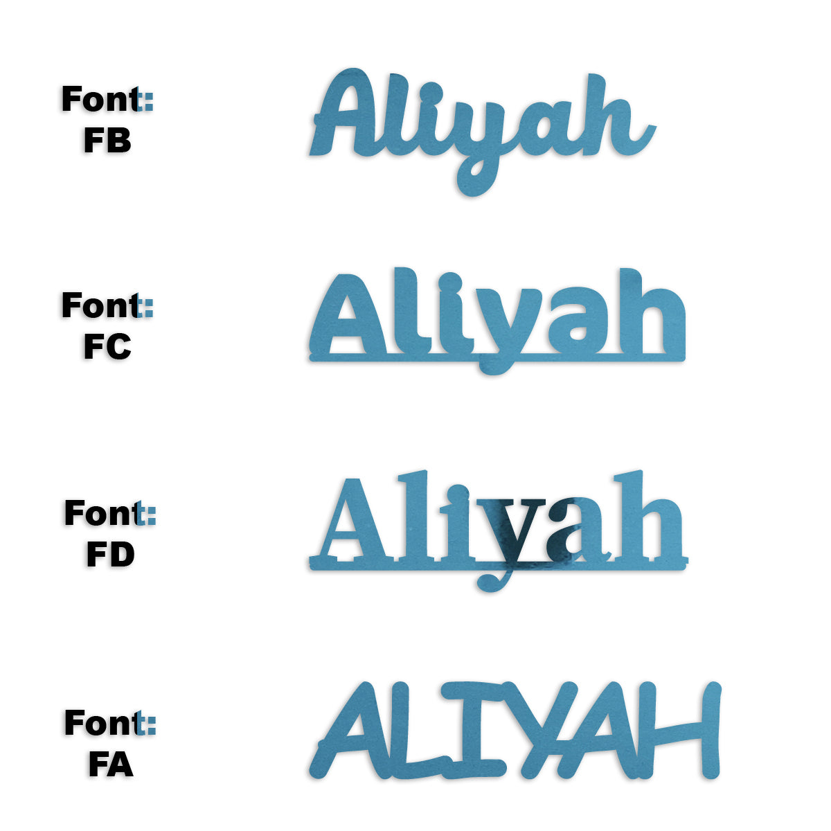 Custom-Fetti Girl - ALIYAH Blue Sky