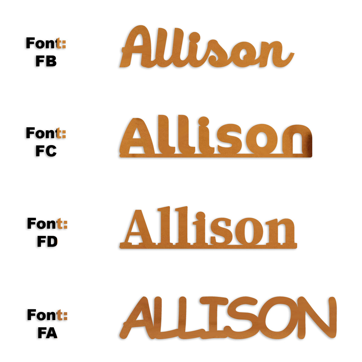 Custom-Fetti Girl - ALLISON Orange