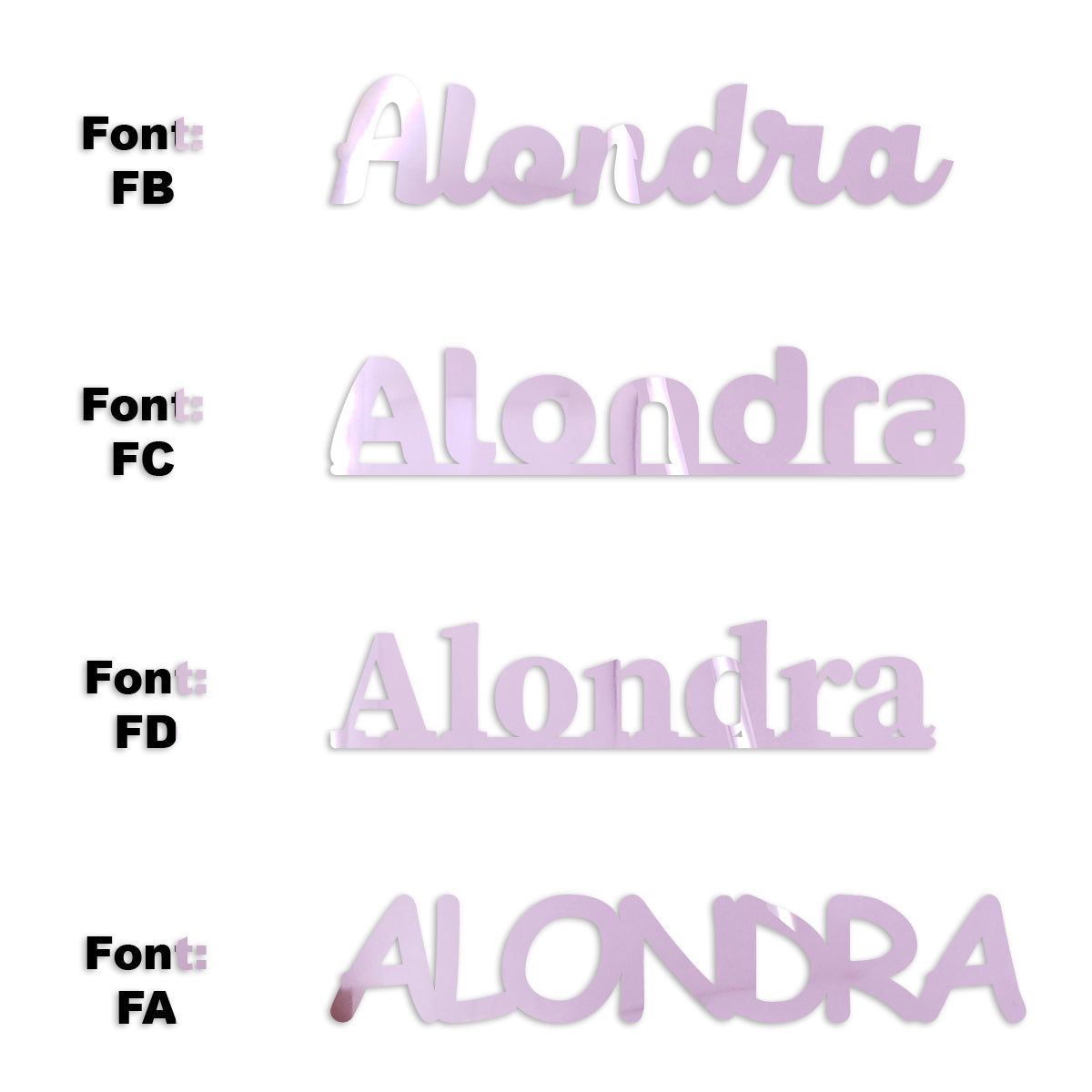 Custom-Fetti Girl - ALONDRA Pink