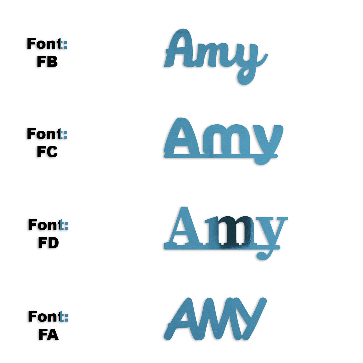 Custom-Fetti Girl - AMY Blue Sky