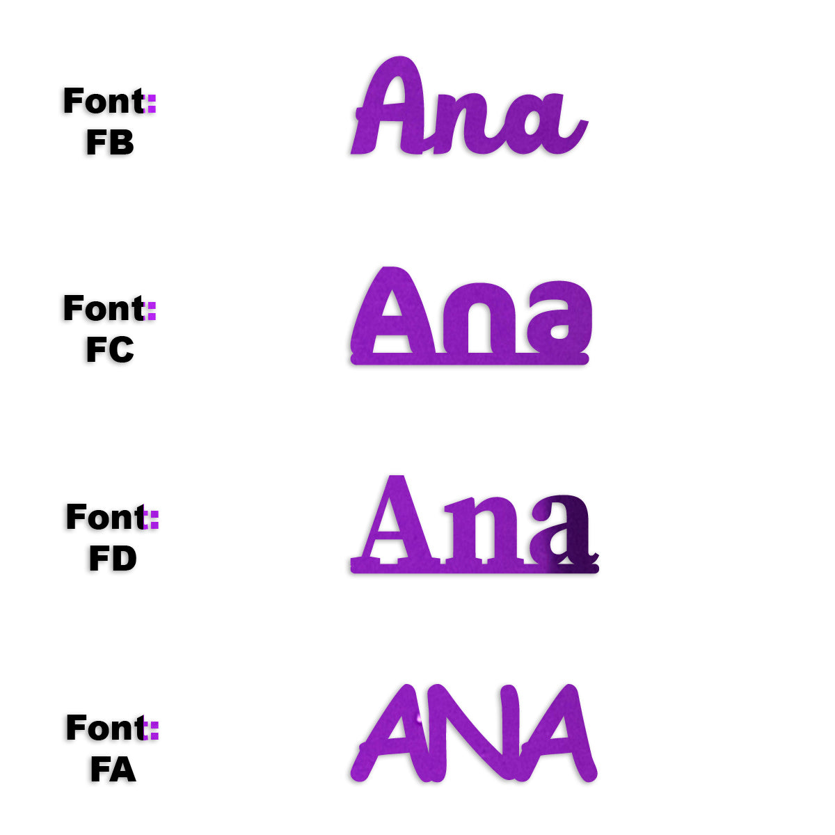 Custom-Fetti Girl - ANA Purple