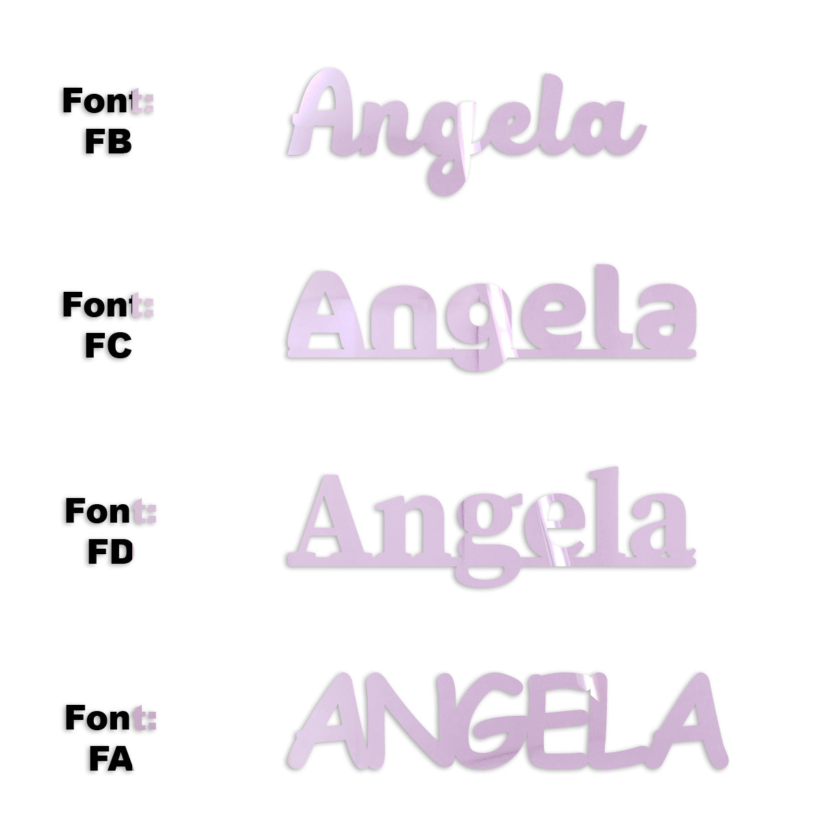 Custom-Fetti Girl - ANGELA Pink