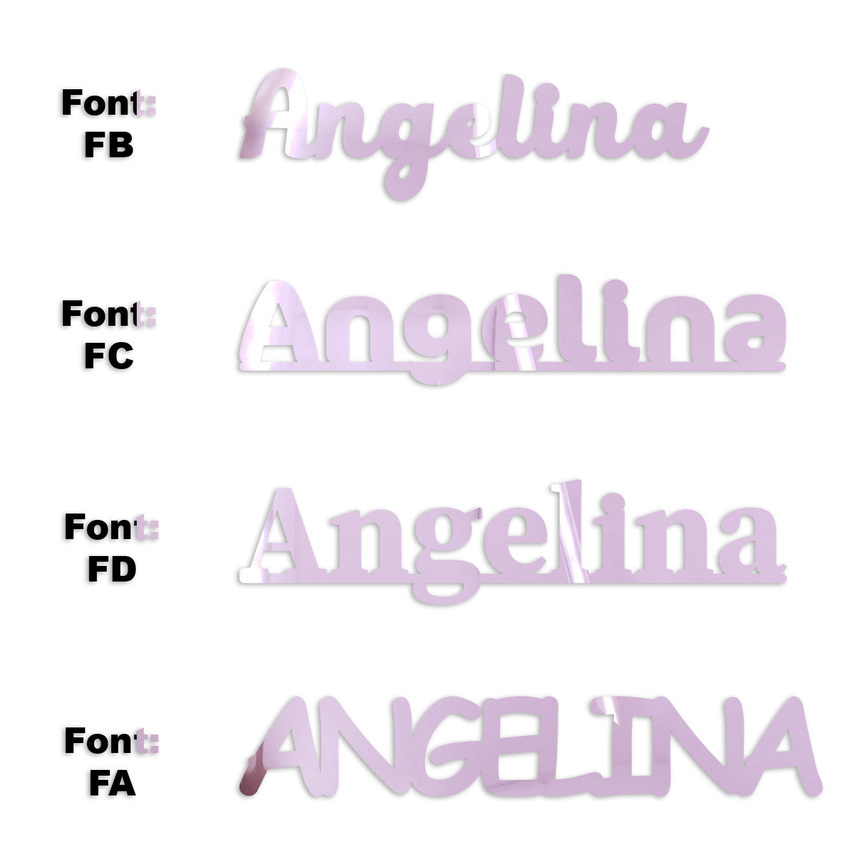 Custom-Fetti Girl - ANGELINA Pink