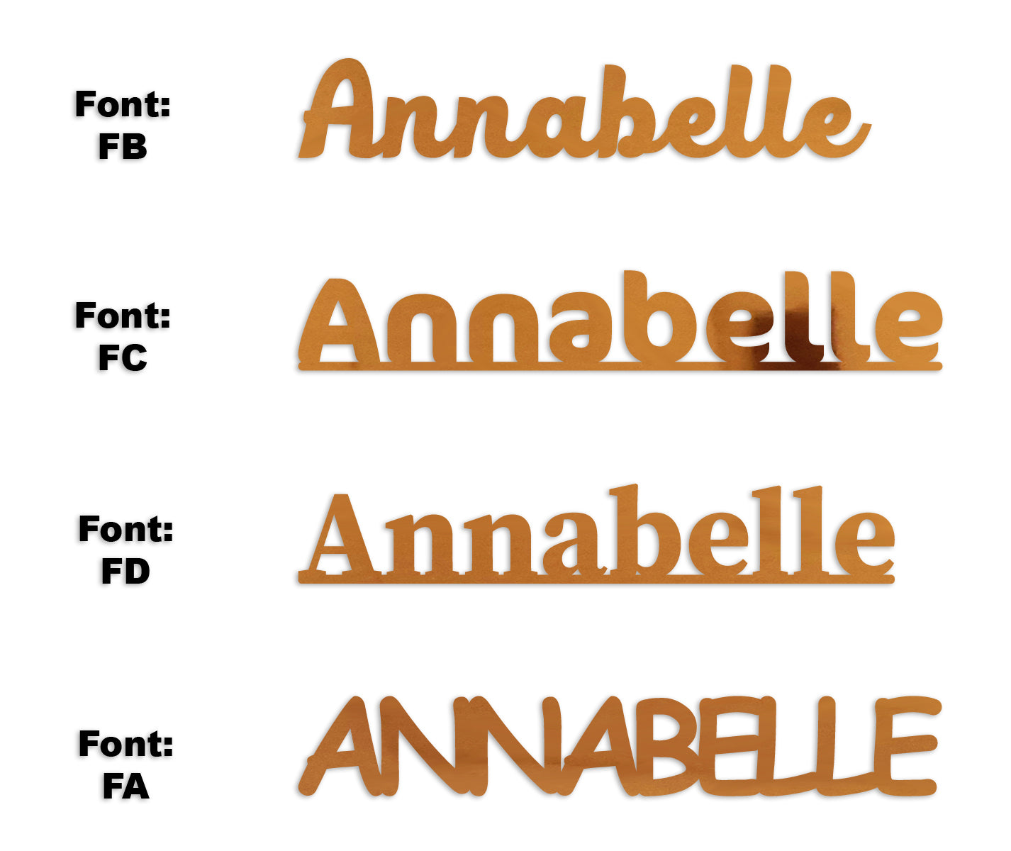 Custom-Fetti Girl - ANNABELLE Orange