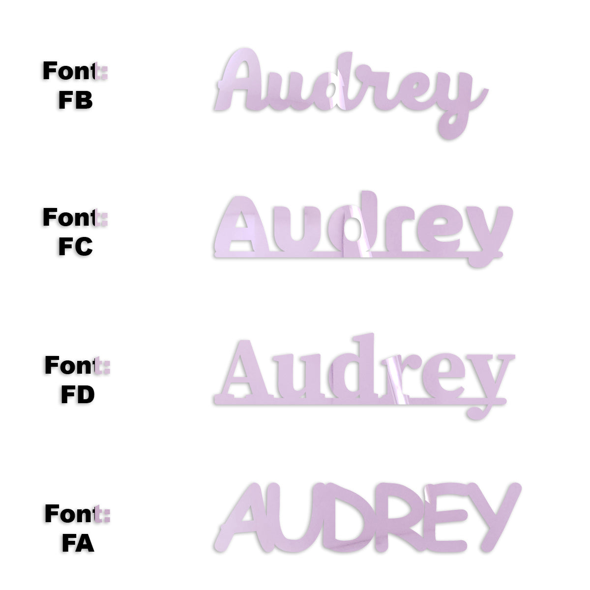 Custom-Fetti Girl - AUDREY Pink