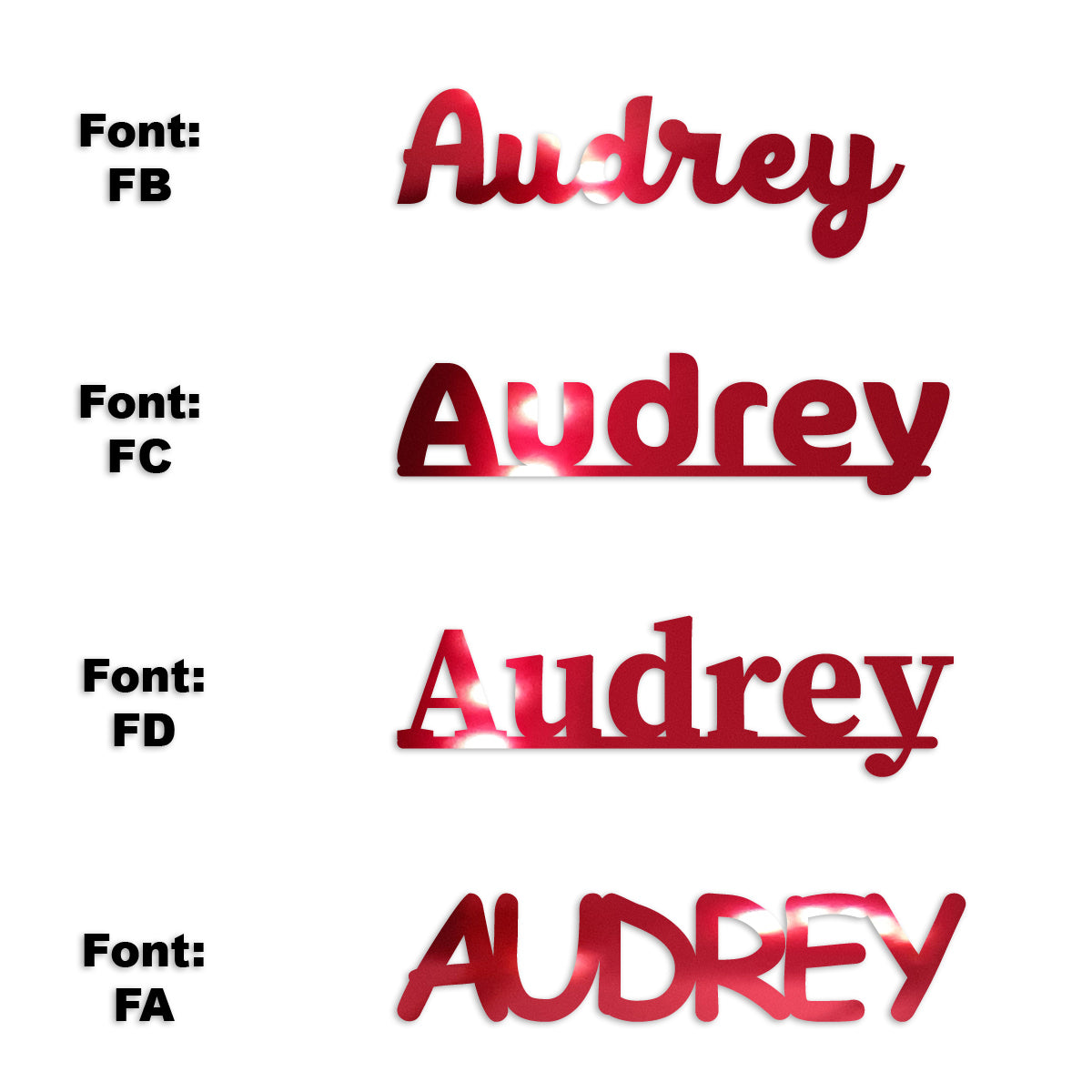 Custom-Fetti Girl - AUDREY Red