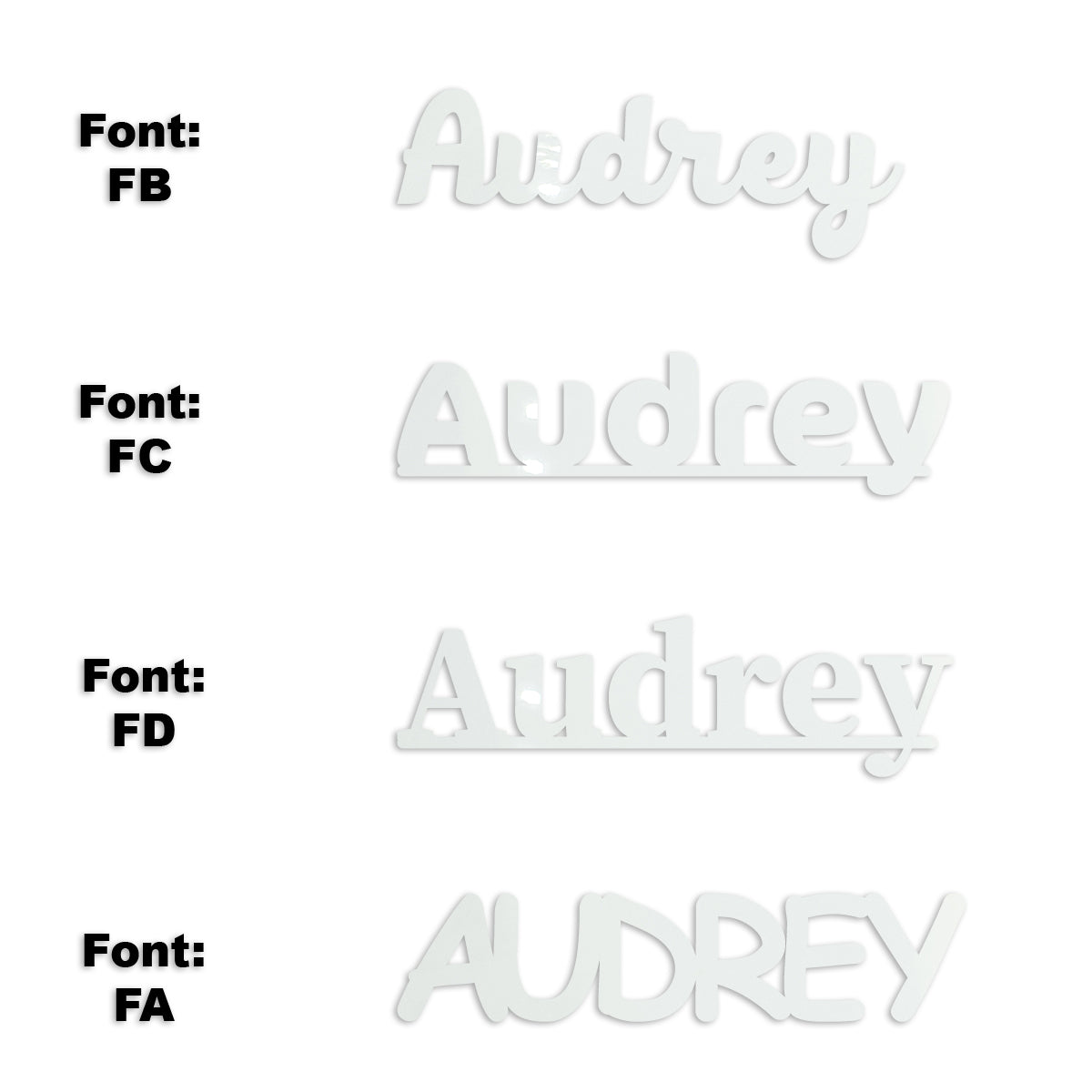 Custom-Fetti Girl - AUDREY White