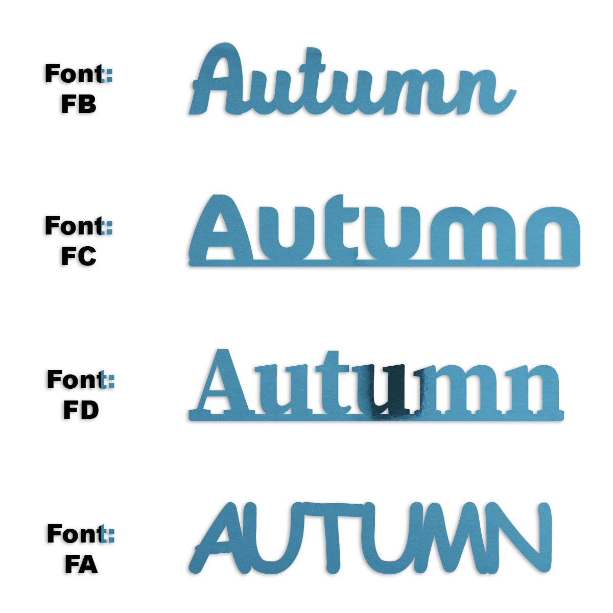 Custom-Fetti Girl - AUTUMN Blue Sky