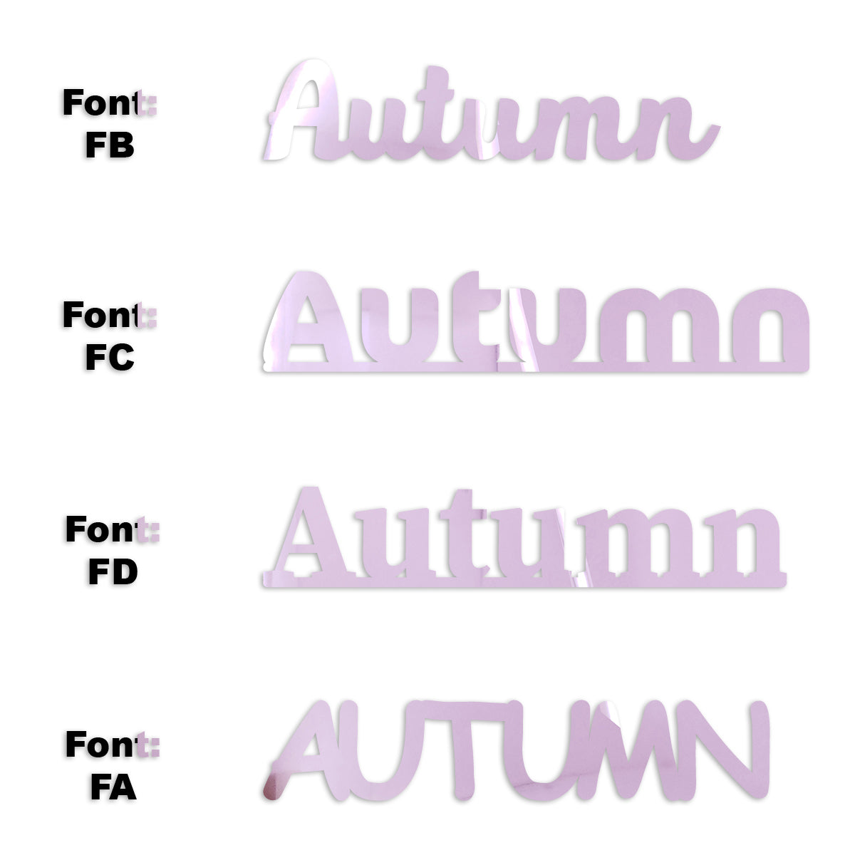 Custom-Fetti Girl - AUTUMN Pink