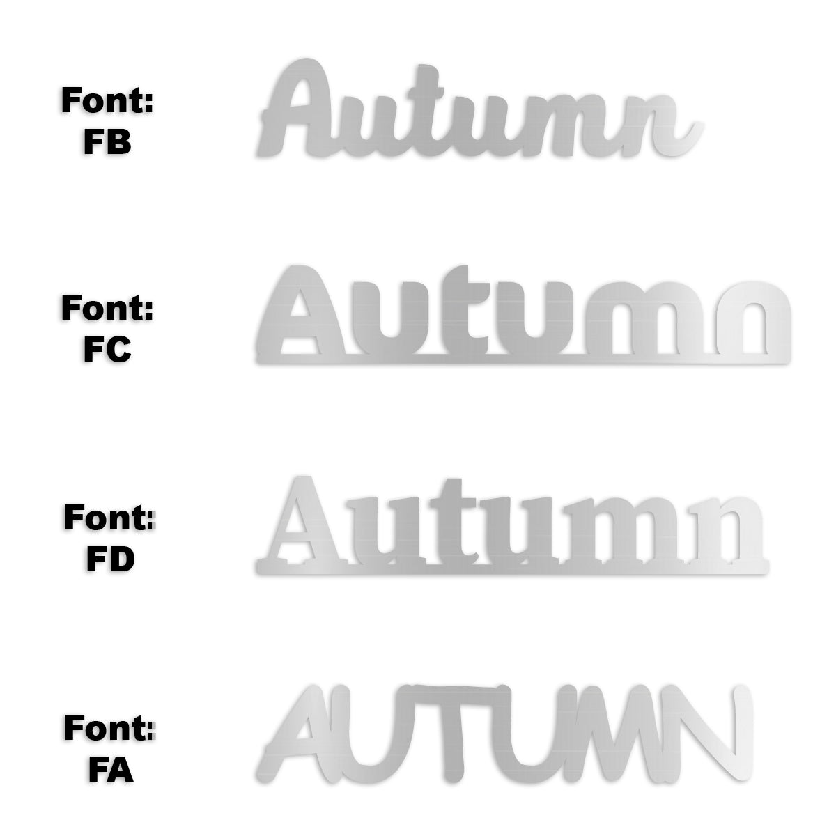 Custom-Fetti Girl - AUTUMN Silver