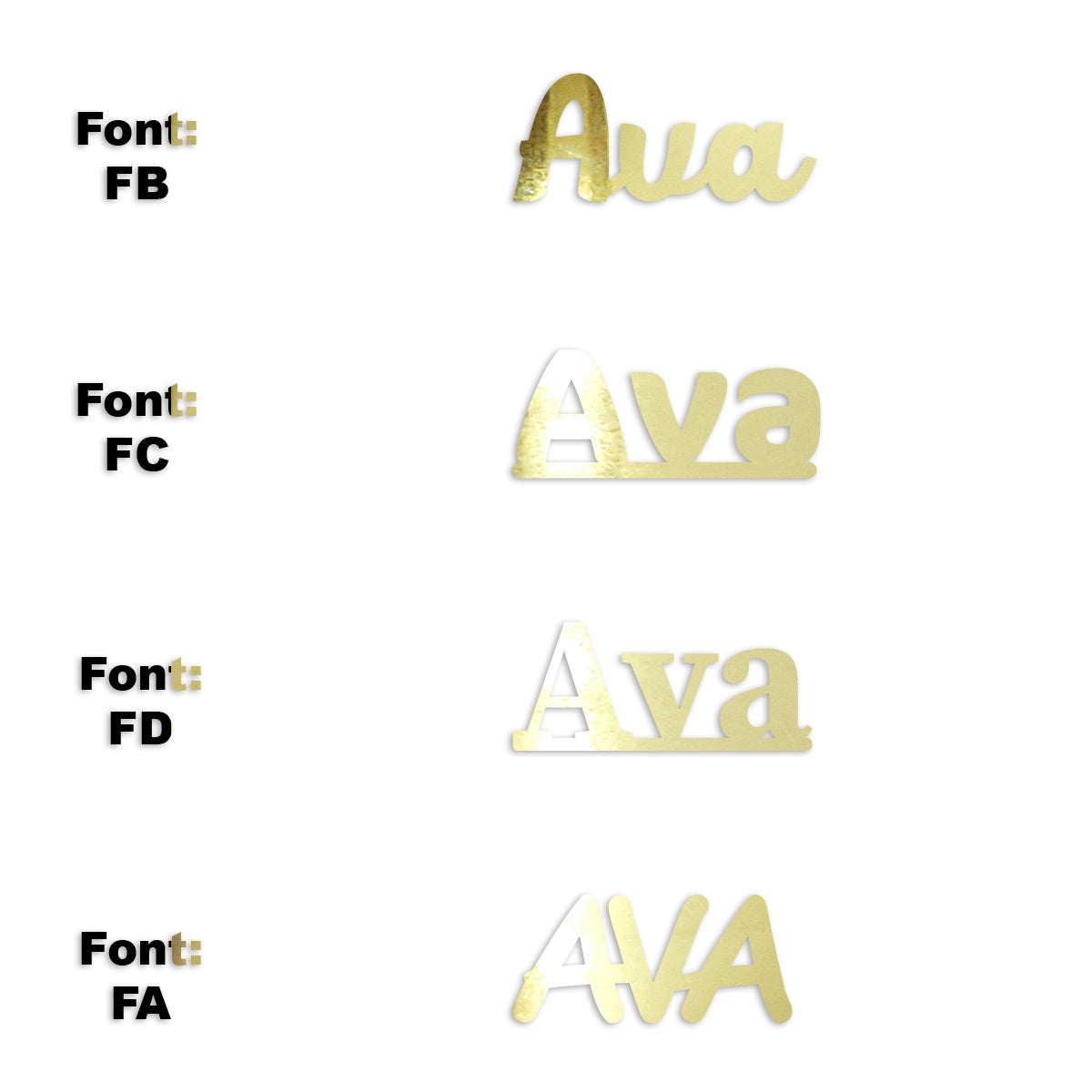 Custom-Fetti Girl - AVA Gold