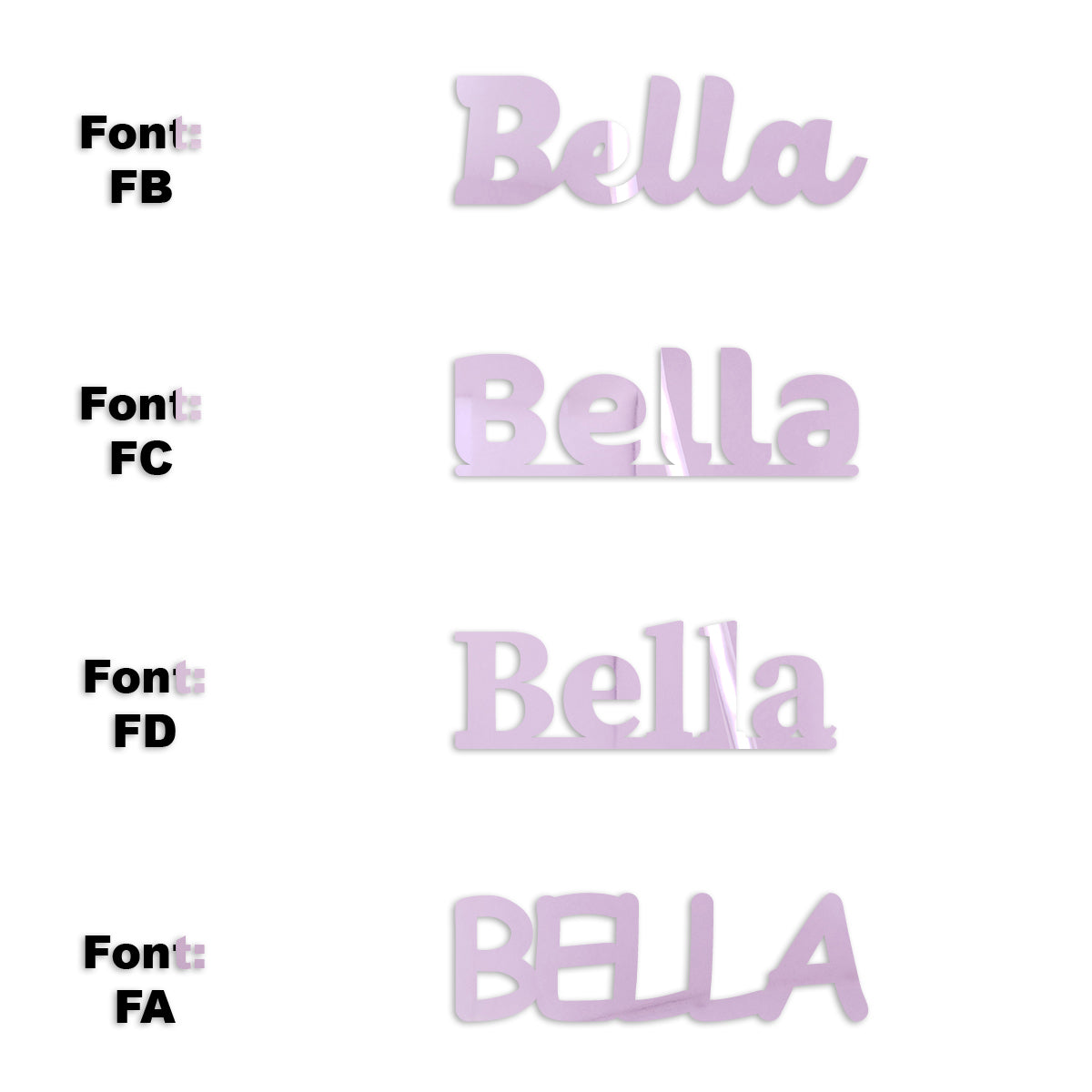 Custom-Fetti Girl - BELLA Pink