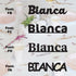 Custom-Fetti Girl - BIANCA Black