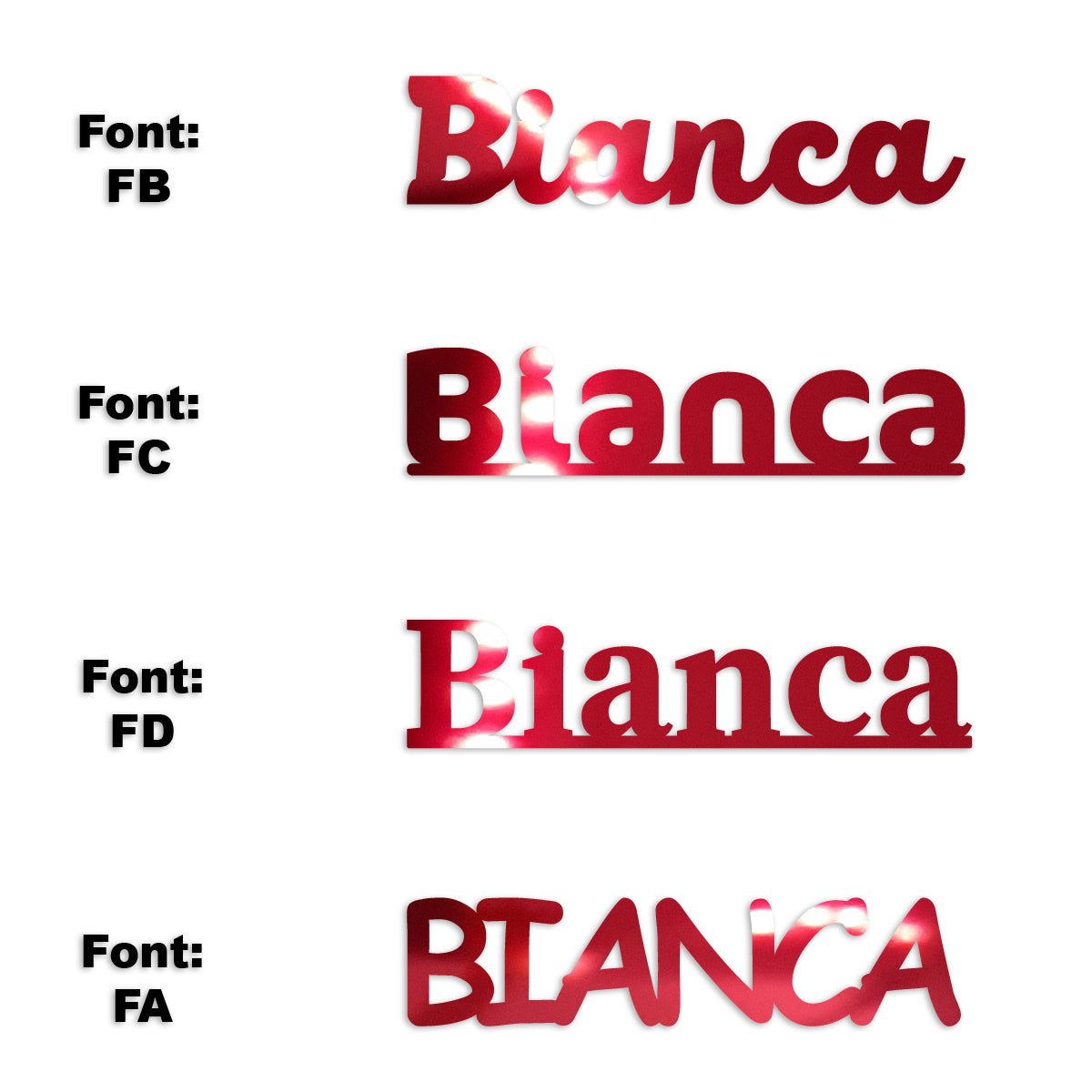 Custom-Fetti Girl - BIANCA Red