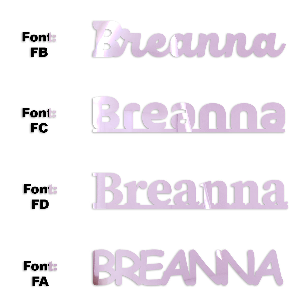 Custom-Fetti Girl - BREANNA Pink