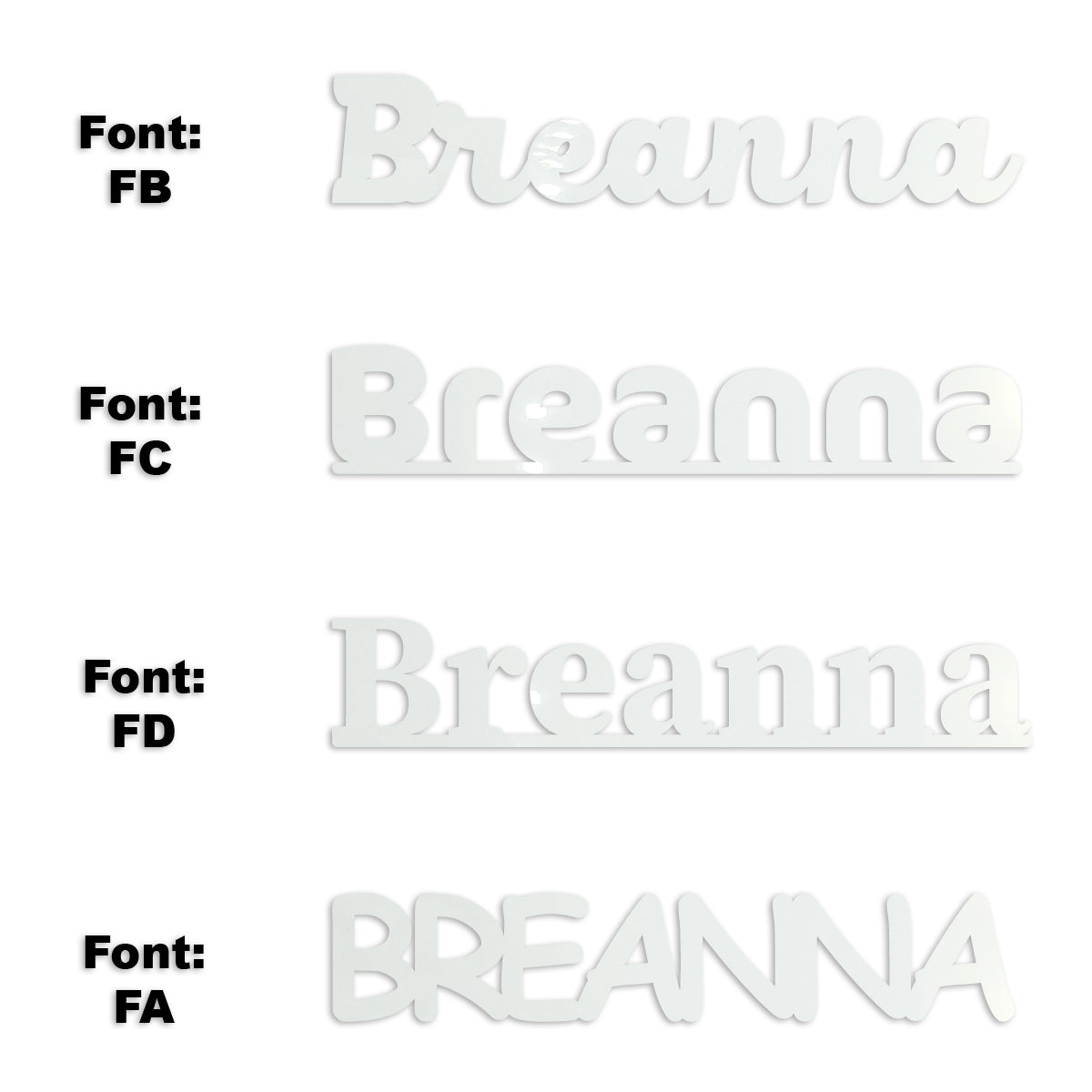 Custom-Fetti Girl - BREANNA White