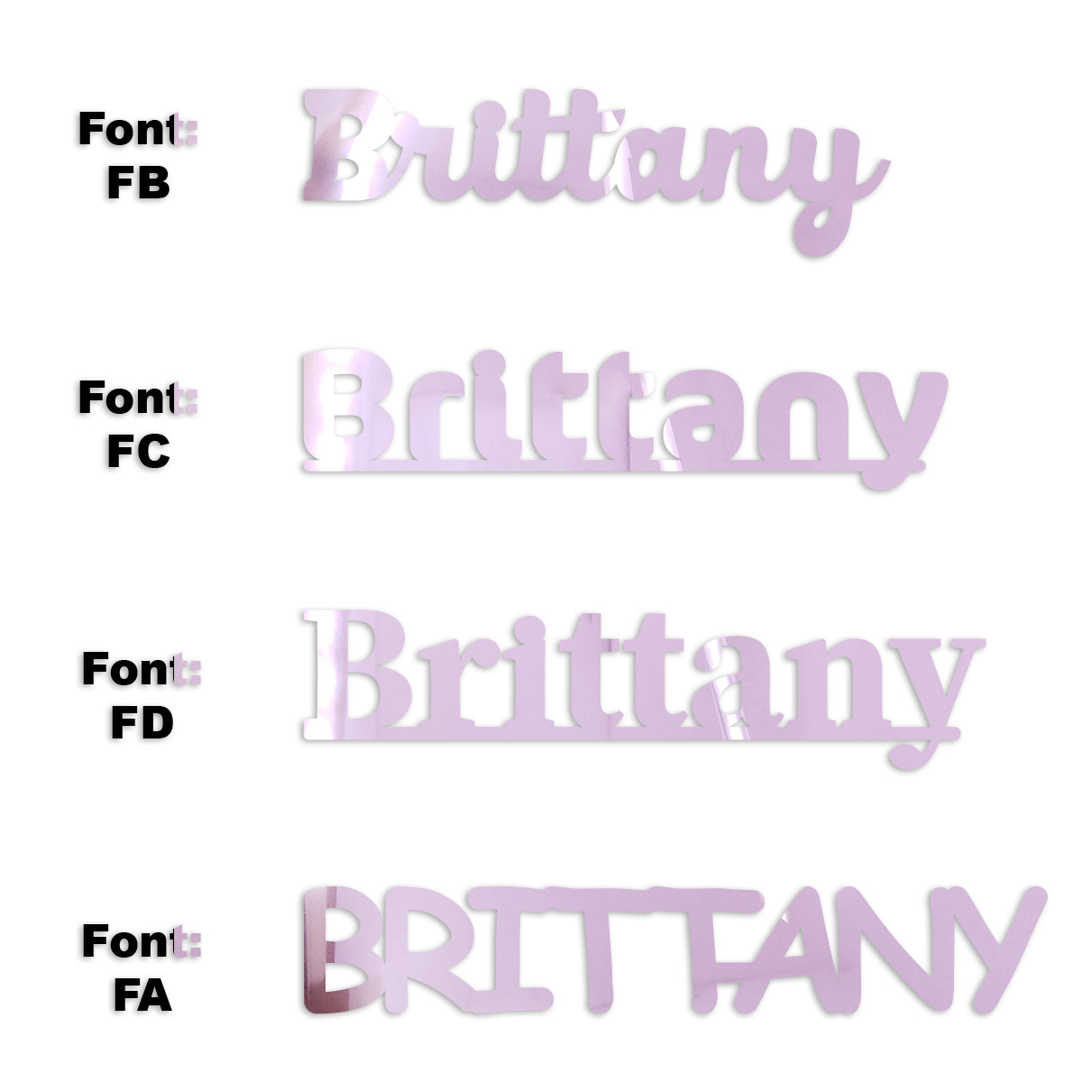 Custom-Fetti Girl - BRITTANY Pink