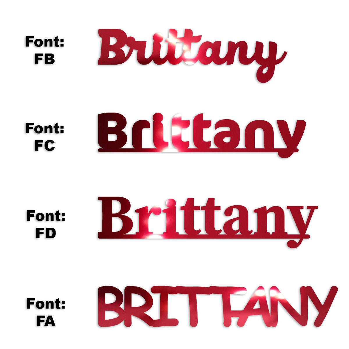 Custom-Fetti Girl - BRITTANY Red