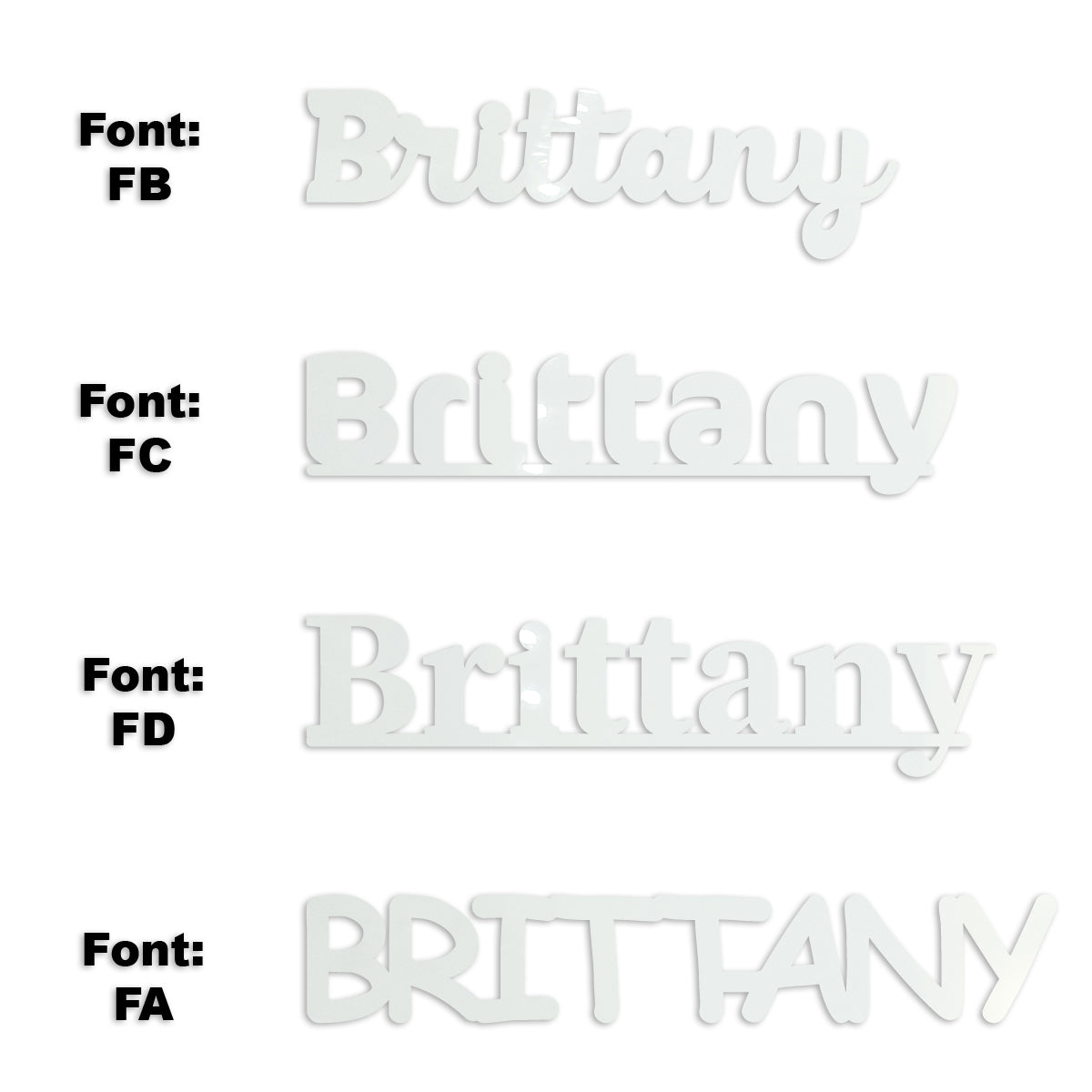 Custom-Fetti Girl - BRITTANY White