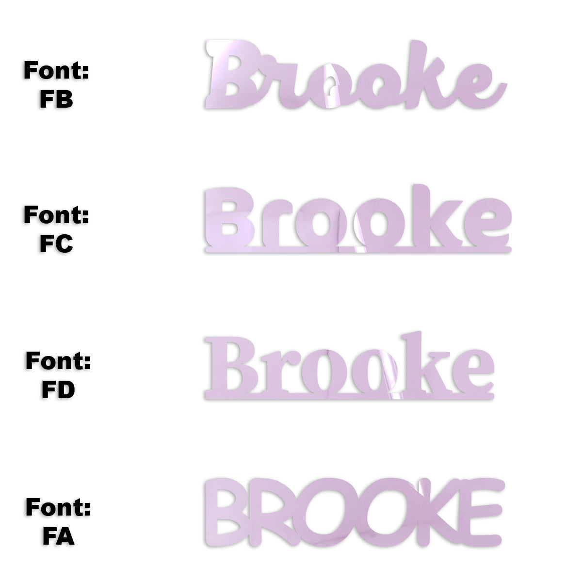 Custom-Fetti Girl - BROOKE Pink