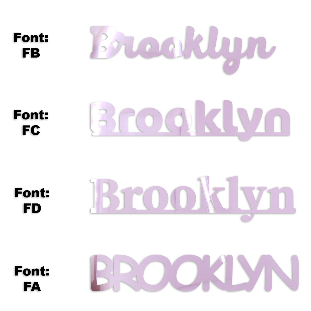 Custom-Fetti Girl - BROOKLYN Pink