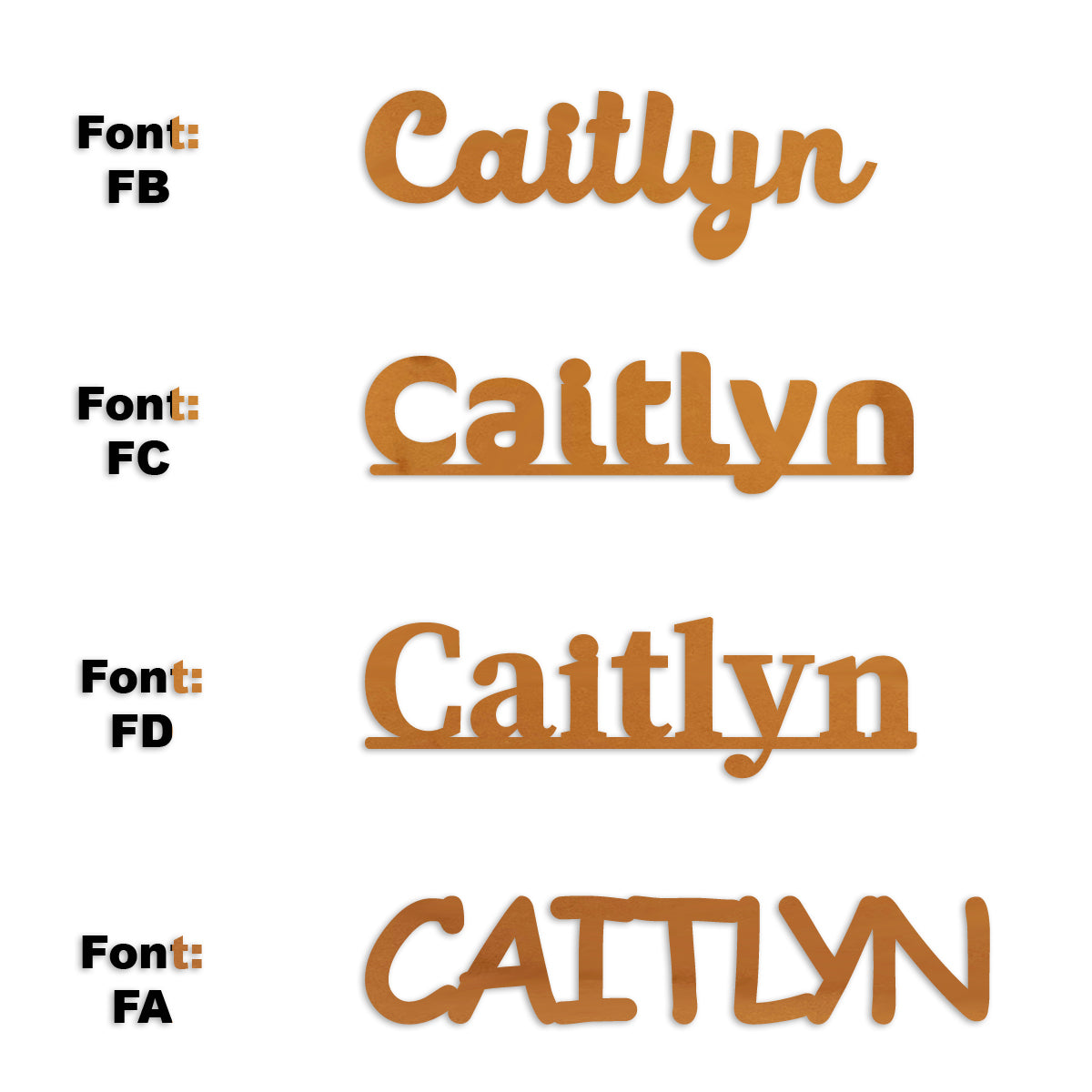 Custom-Fetti Girl - CAITLYN Orange