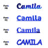 Custom-Fetti Girl - CAMILA Blue Royal