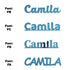 Custom-Fetti Girl - CAMILA Blue Sky