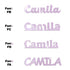 Custom-Fetti Girl - CAMILA Pink