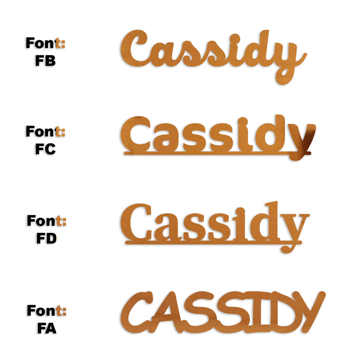 Custom-Fetti Girl - CASSIDY Orange