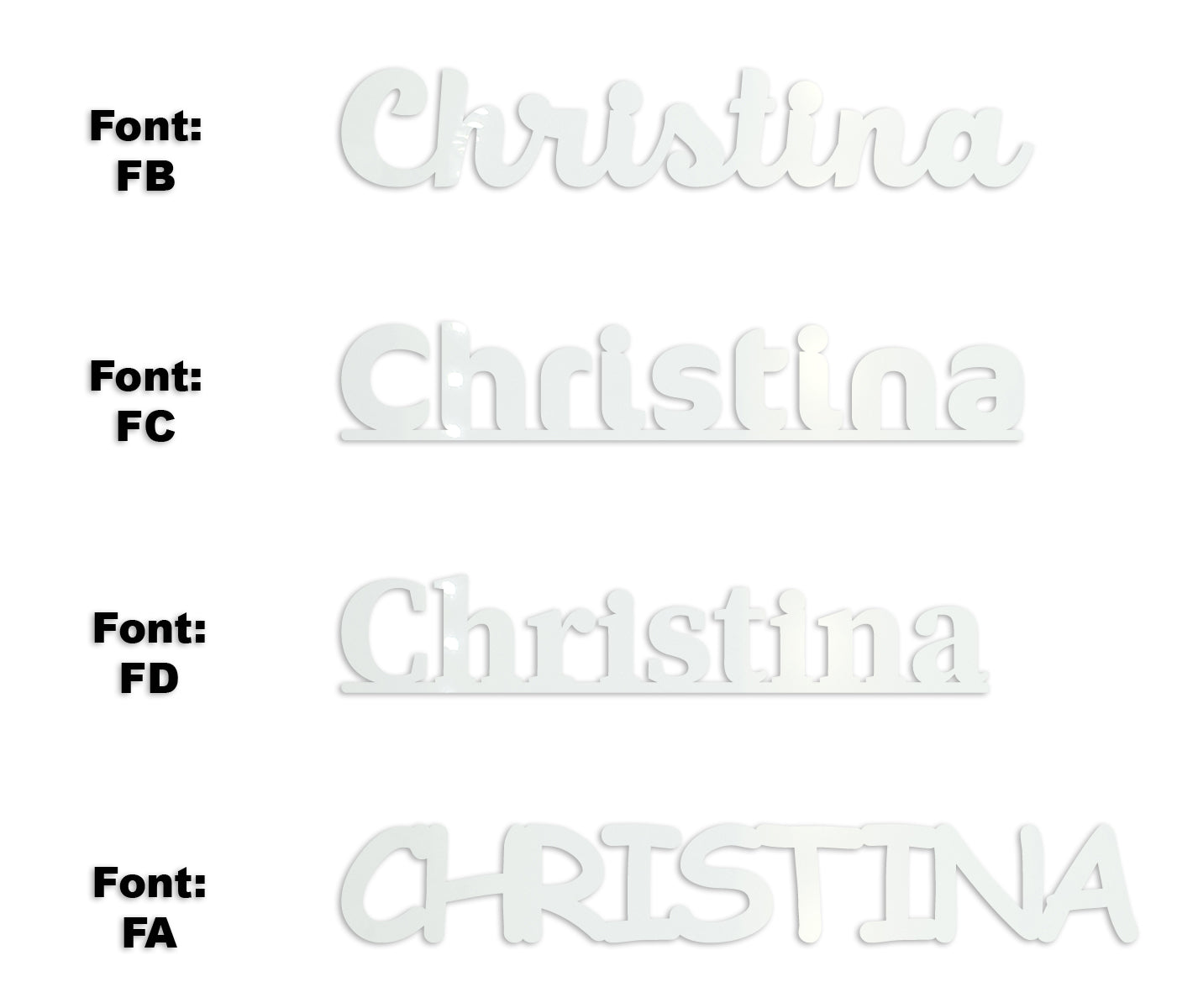 Custom-Fetti Girl - CHRISTINA White