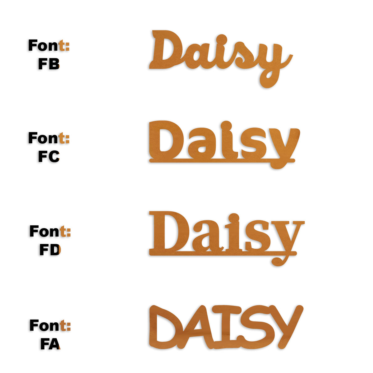 Custom-Fetti Girl - DAISY Orange