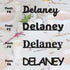 Custom-Fetti Girl - DELANEY Black