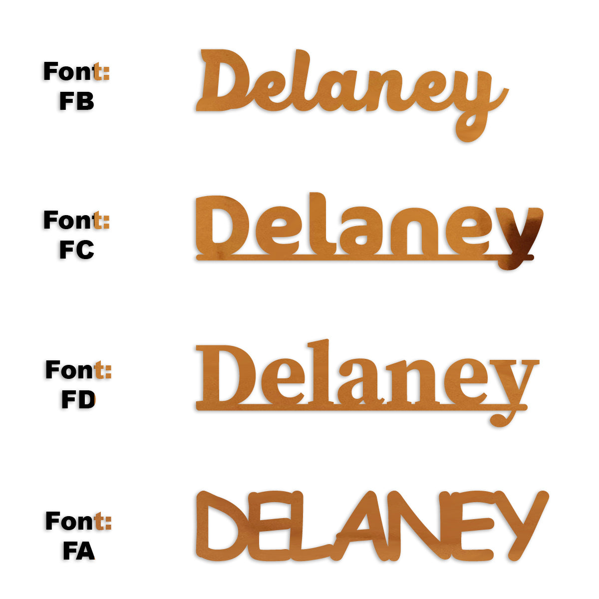 Custom-Fetti Girl - DELANEY Orange