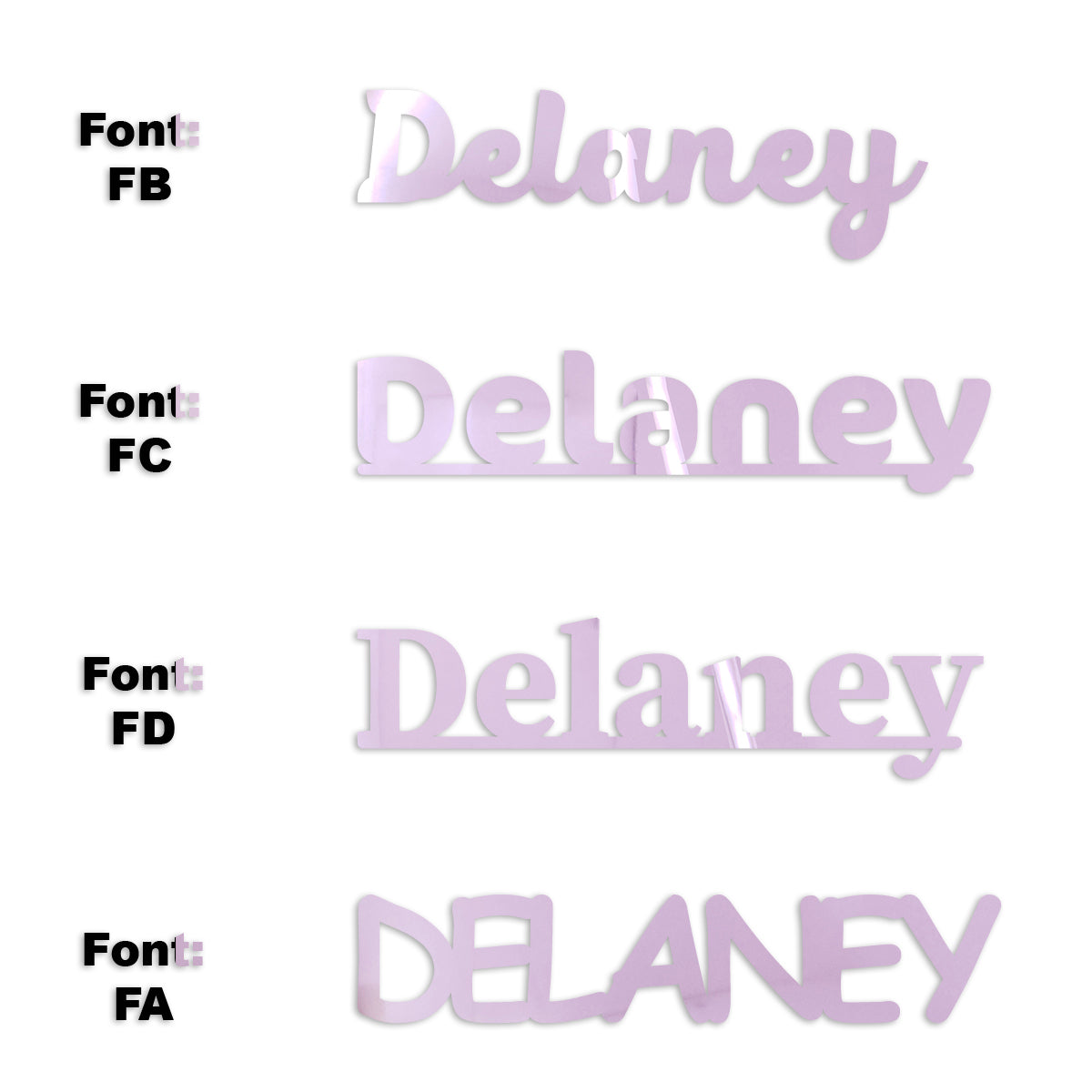 Custom-Fetti Girl - DELANEY Pink