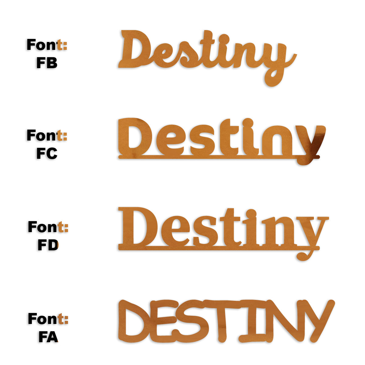 Custom-Fetti Girl - DESTINY Orange