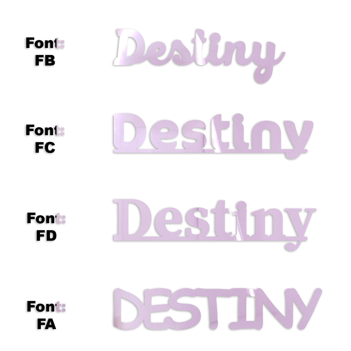 Custom-Fetti Girl - DESTINY Pink