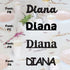 Custom-Fetti Girl - DIANA Black