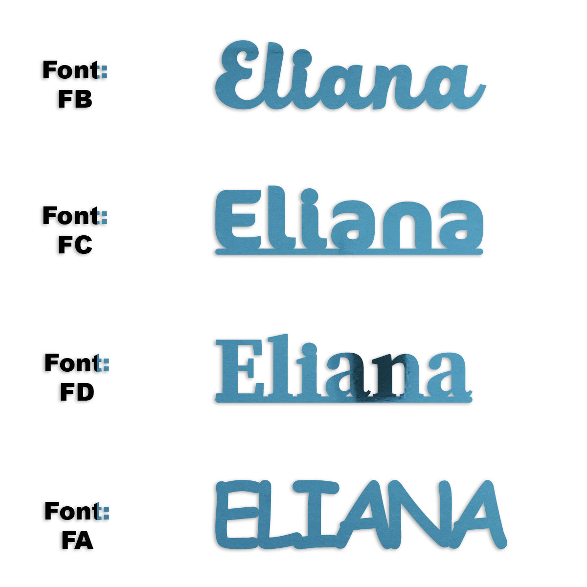 Custom-Fetti Girl - ELIANA Blue Sky