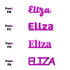 Custom-Fetti Girl - ELIZA Fuchsia