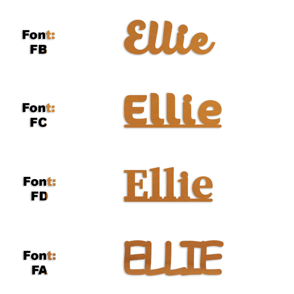 Custom-Fetti Girl - ELLIE Orange