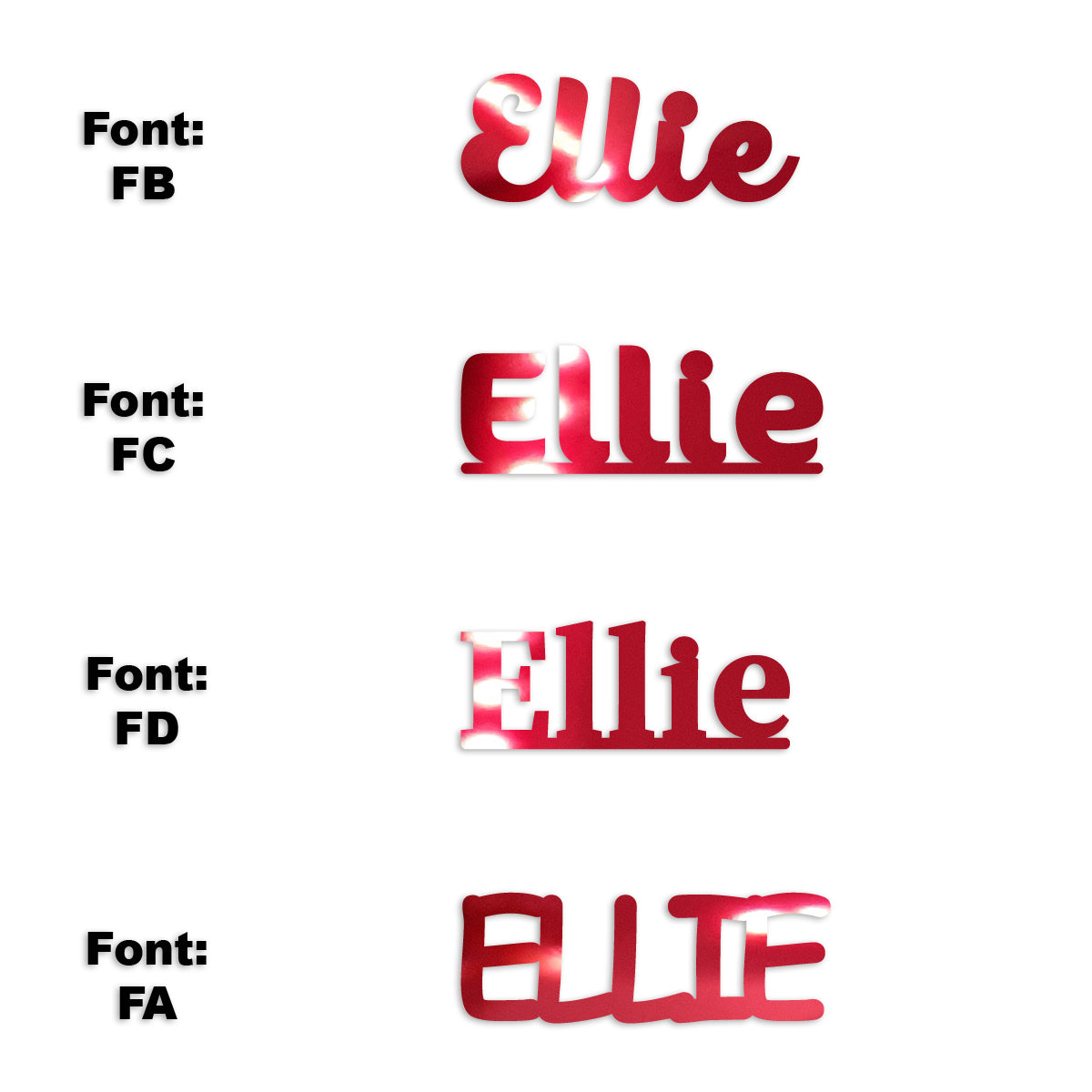 Custom-Fetti Girl - ELLIE Red