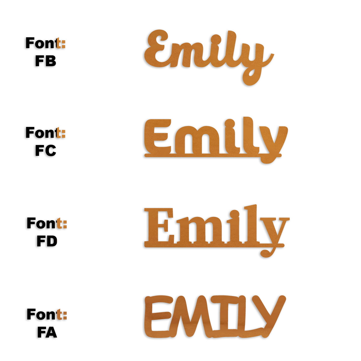 Custom-Fetti Girl - EMILY Orange