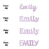 Custom-Fetti Girl - EMILY Pink